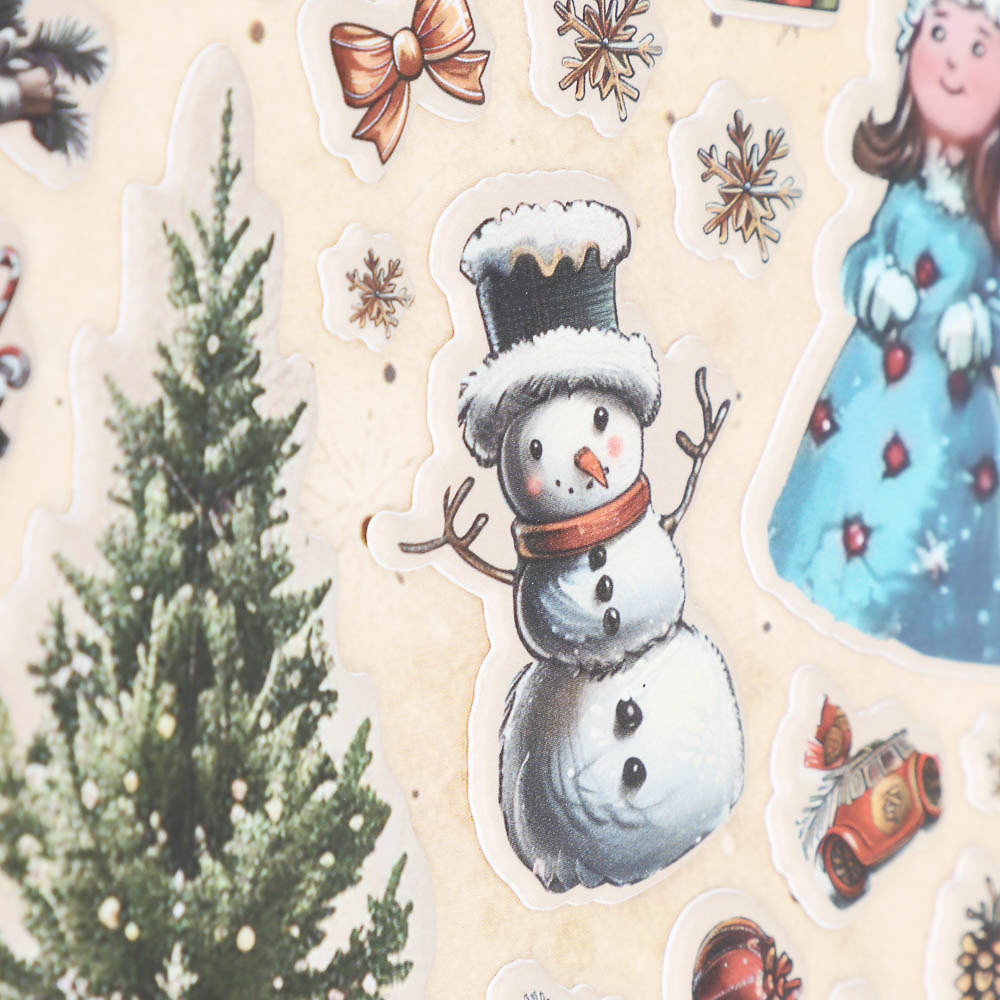 Наклейки объемные 170*290 Наряжай-КА, арт.№ 503-569