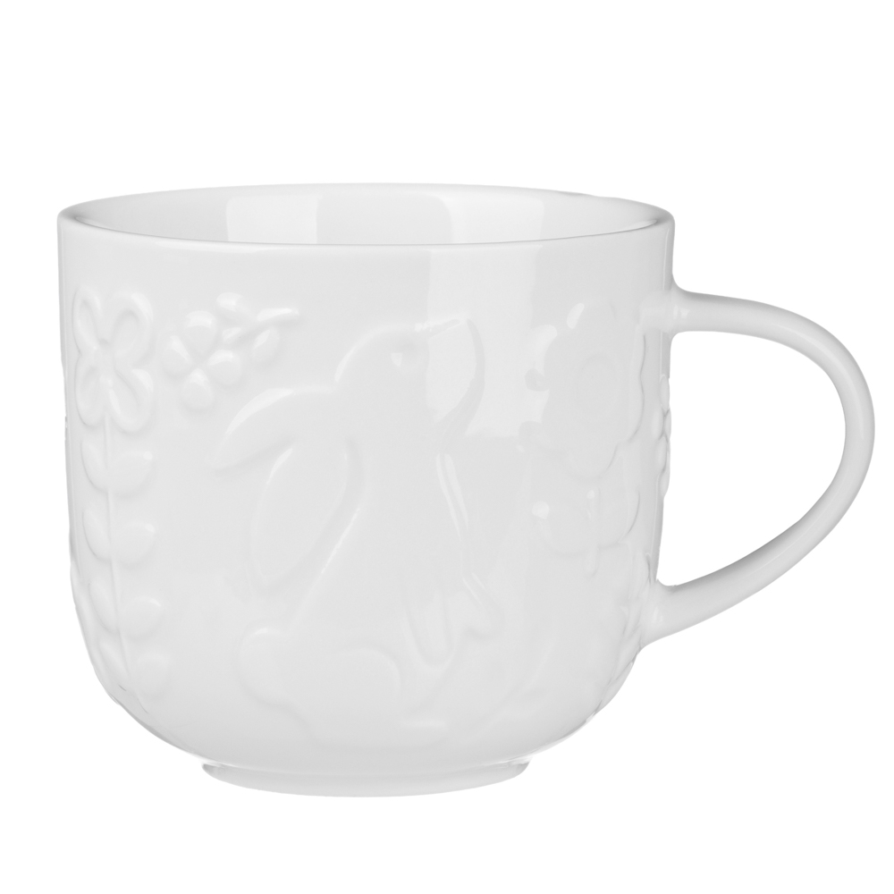 Кружка тм MILLIMI Зайчик 415мл мл, фарфор, арт.№ 842-144