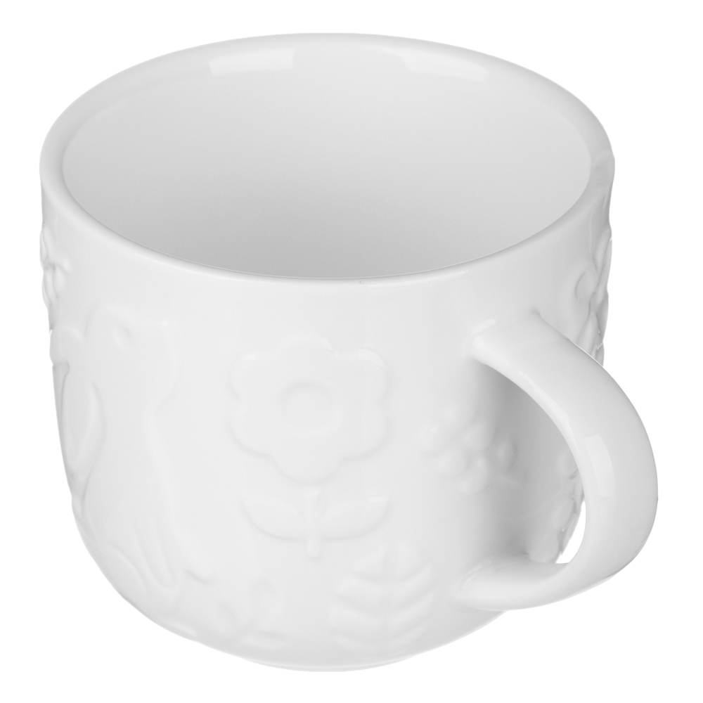 Кружка тм MILLIMI Зайчик 415мл мл, фарфор, арт.№ 842-144