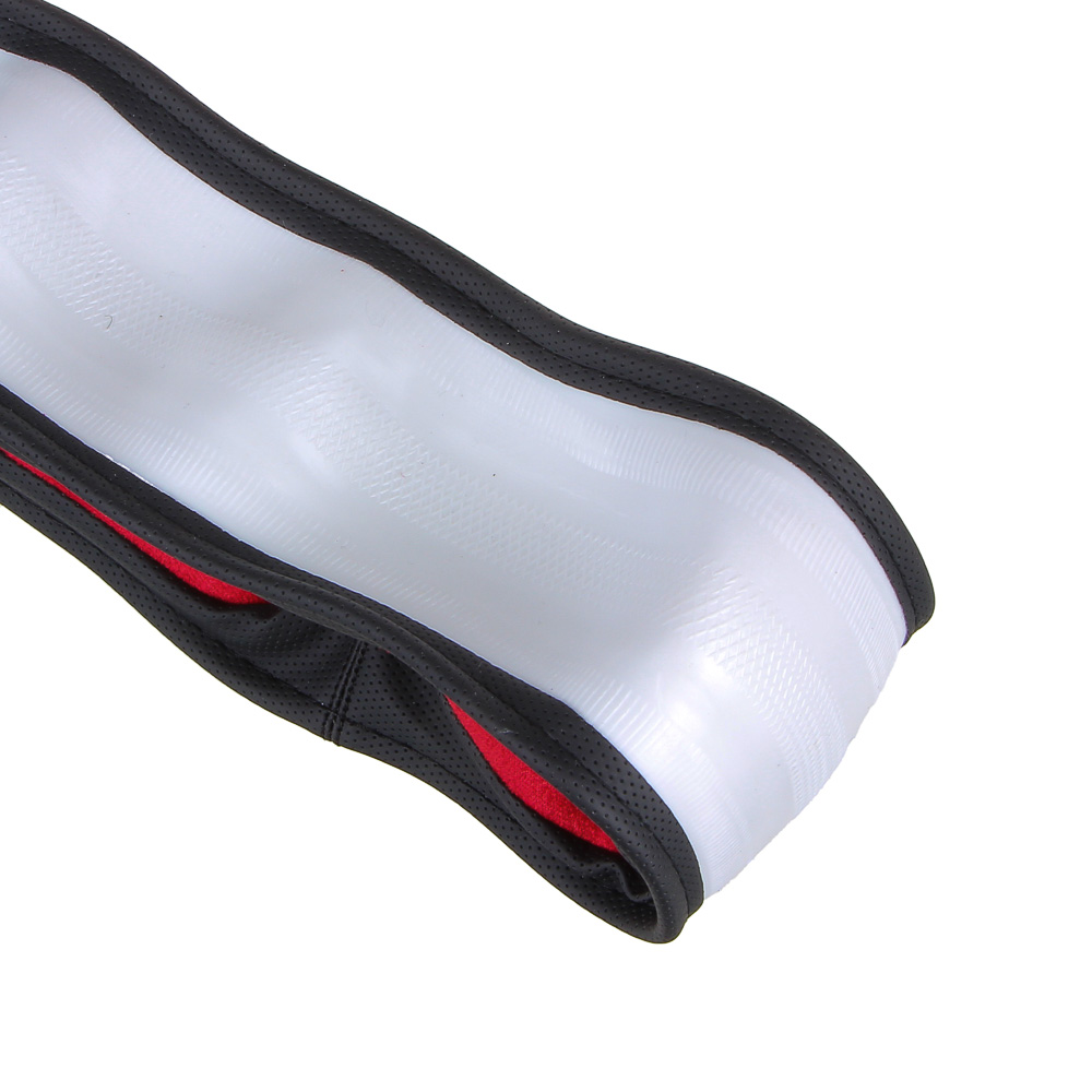 ЕРМАК Оплетка руля, спонж, 6 подушек, красный, разм. (М), арт.№ 708-126