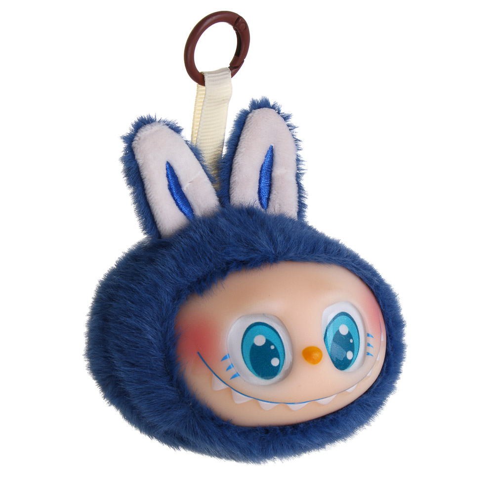 ИГРОЛЕНД Игрушка мягкая "Ла Монстрик"  на подвесе, 9х10 см, полиэстер, PVC, микс видов, арт.№ 264-473