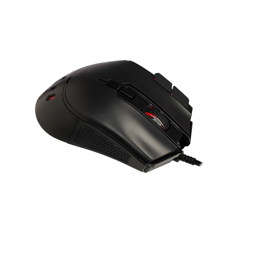 BY Игровая мышь проводная Bazooka 12400dpi,9D,PAW3327,RGB,220см, арт.№ 405-057