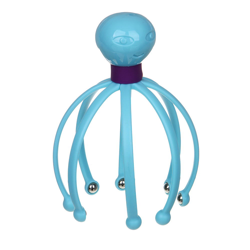 SILAPRO Массажер для головы, 10х15см, пластик, арт.№ 192-052