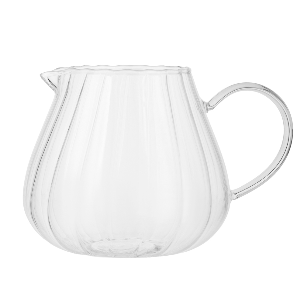 Кувшин без крышки с неровным краем тм MILLIMI Лава, 1000мл, стекло, арт.№ 878-693