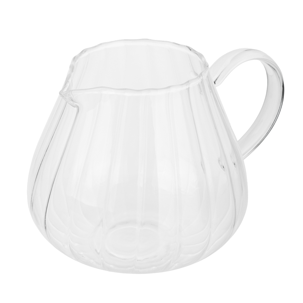 Кувшин без крышки с неровным краем тм MILLIMI Лава, 1000мл, стекло, арт.№ 878-693