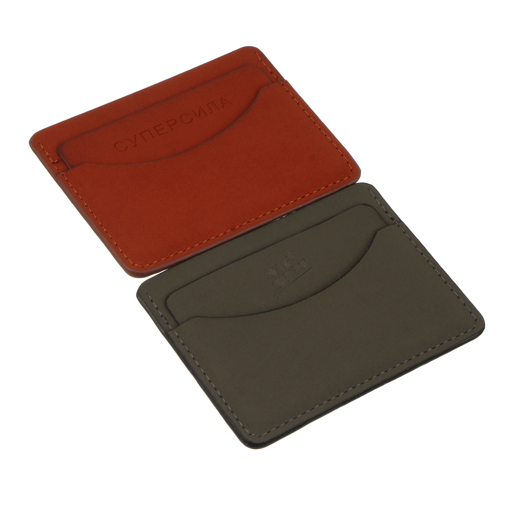 Картхолдер тм BY Русские Супергерои, 7,5x10 см, искусственная кожа, 2 цвета, арт.№ 860-015