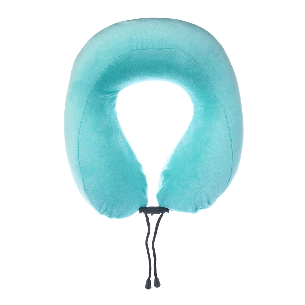 Подушка дорожная тм ЕРМАК, микс цветов, велюр, арт.№ 732-201