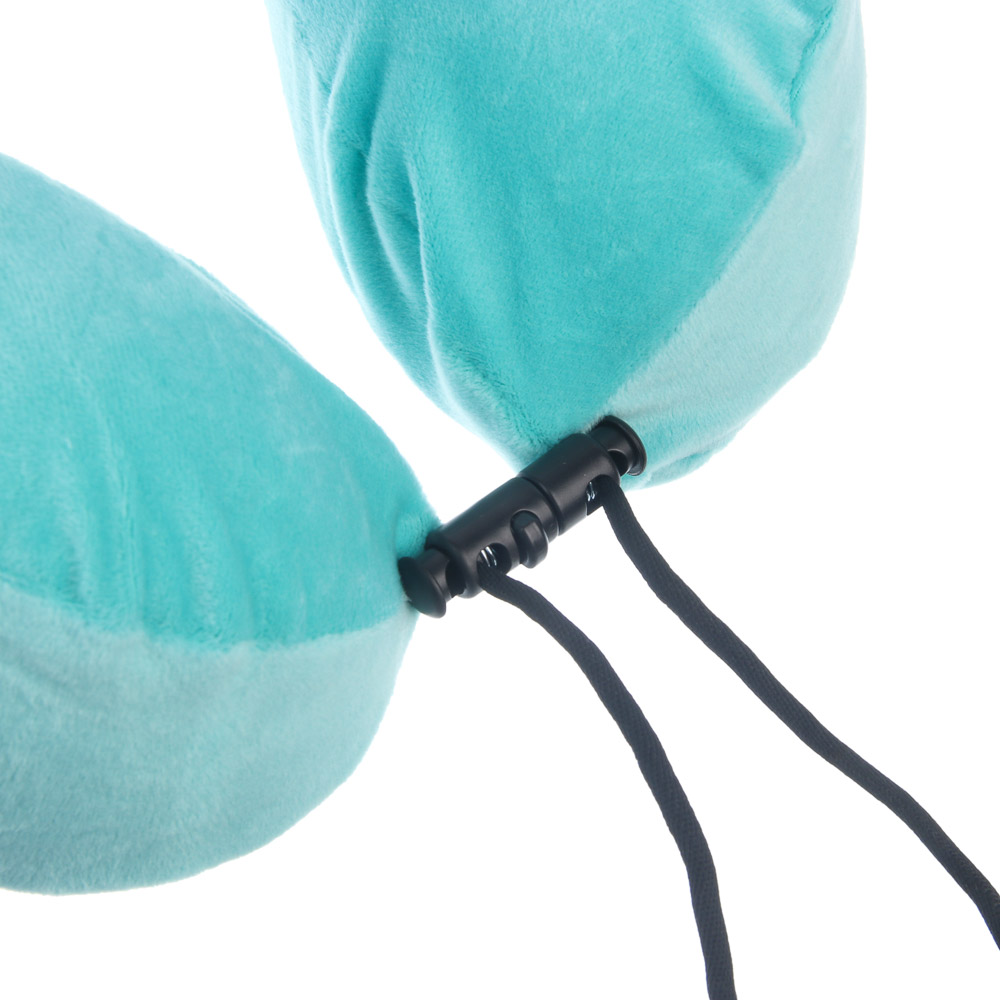 Подушка дорожная тм ЕРМАК, микс цветов, велюр, арт.№ 732-201