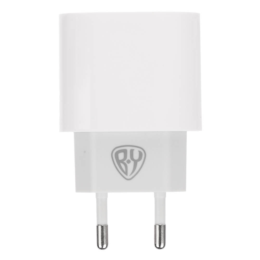 Сетевое зарядное устройство BY Pure 20Вт, USB-C PD,110-240В,50-60Гц, пластик, белый, арт.№ 916-264