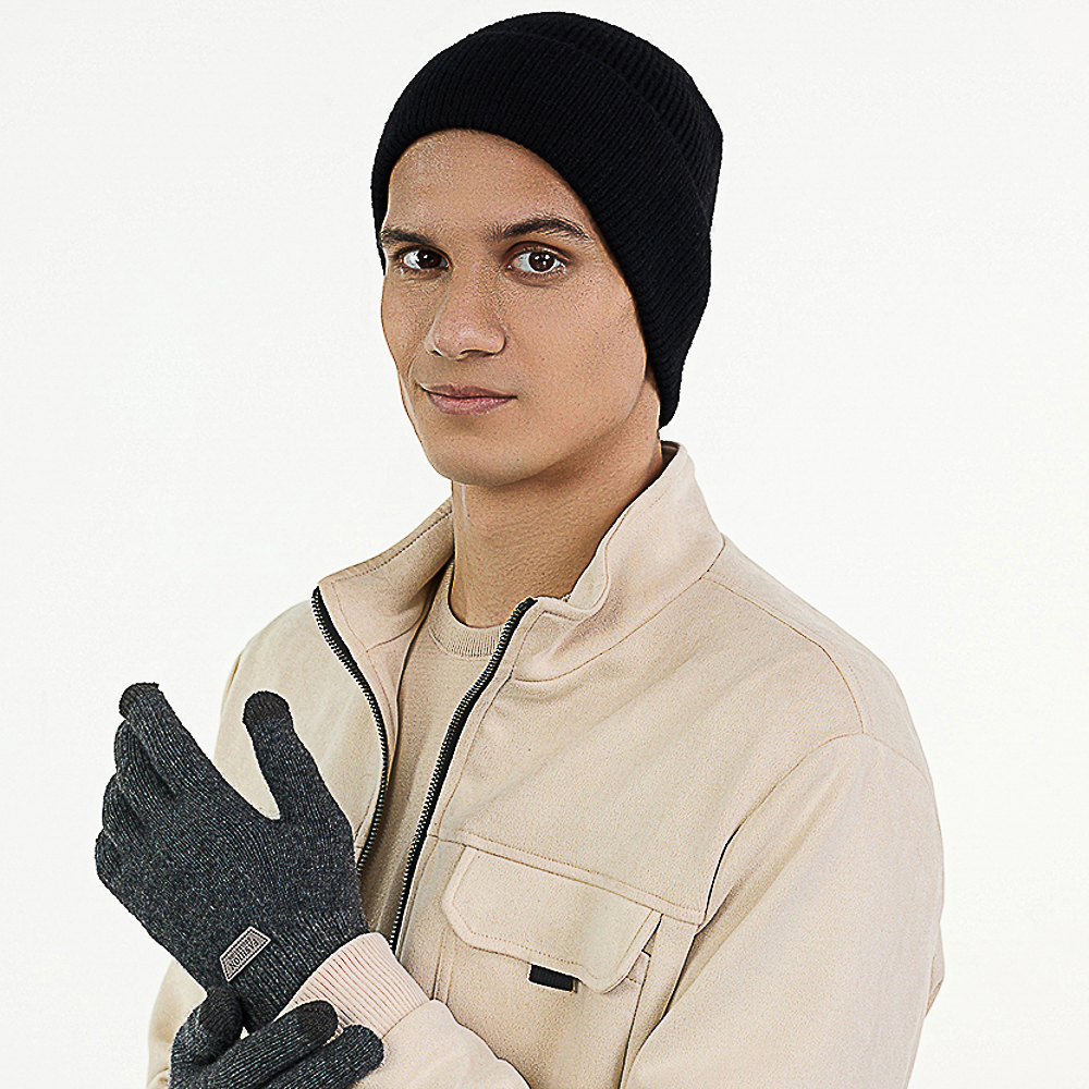 GALANTE Шапка мужская одинарная, р-р 56-58, 3 цвета, СЗШ24-7, арт.№ 314-820