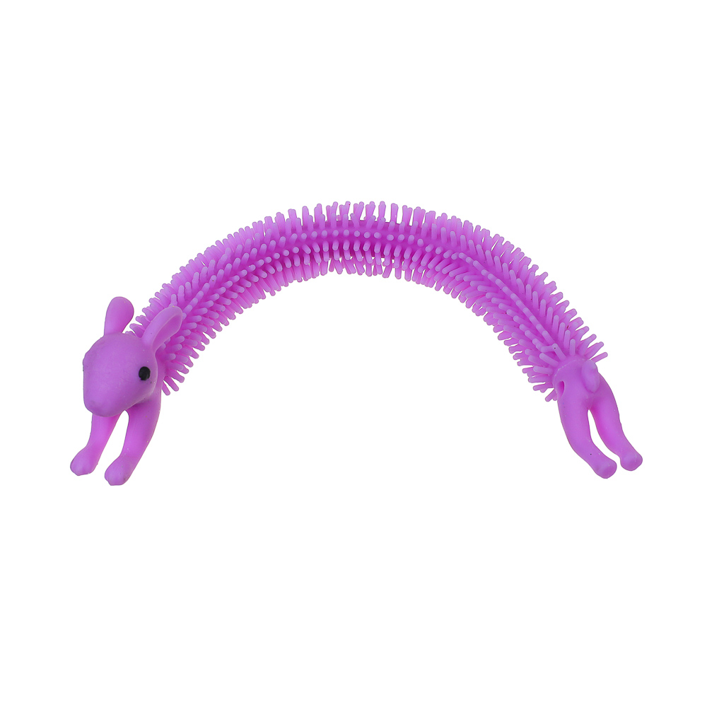 Антистресс игрушка гусеница, ИГРОЛЕНД, TPR, 20-26см, арт.№ 295-214