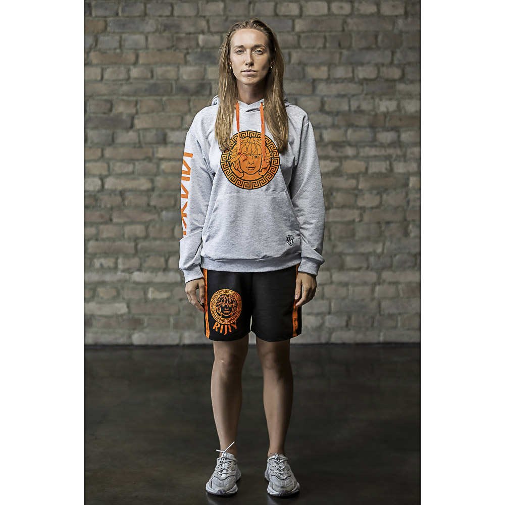 BY Толстовка женская LOGO, хлопок, р-р XS-XL, 3 дизайна, арт.№ 838-074