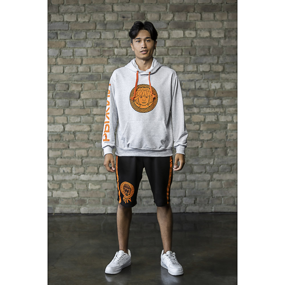 BY Толстовка мужская LOGO, хлопок, р-р S-2XL, 3 цвета, арт.№ 838-068