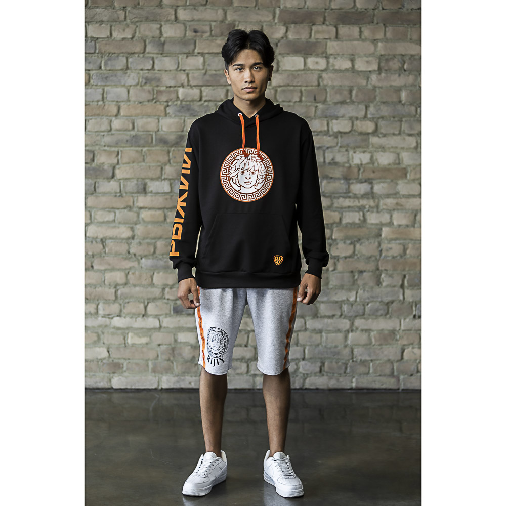 BY Толстовка мужская LOGO, хлопок, р-р S-2XL, 3 цвета, арт.№ 838-068