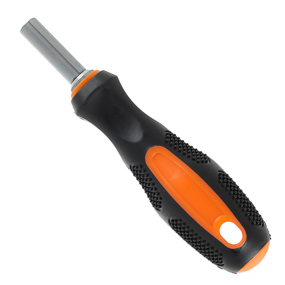 РОКОТ Отвертка насадка под биты + 10 бит, арт.№ 736-256