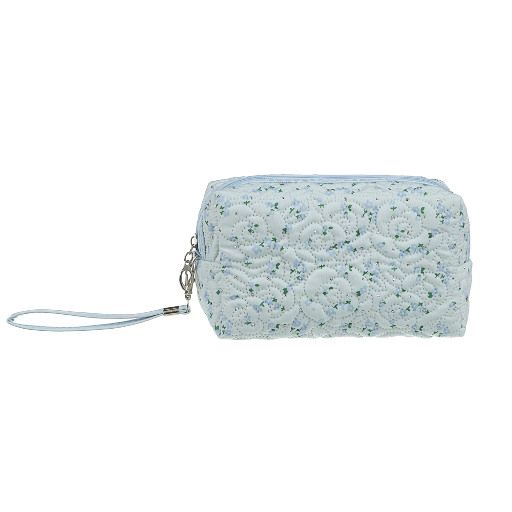 Косметичка прямоугольная тм ЮL Мильфлёр, 100% полиэстер, 18x10x7,5 см,  3 цвета, арт.№ 327-345