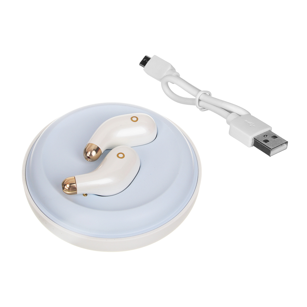 Наушники беспроводные TWS FORZA Pearl, 35/400 мАч, BT: 5.0, арт.№ 410-051