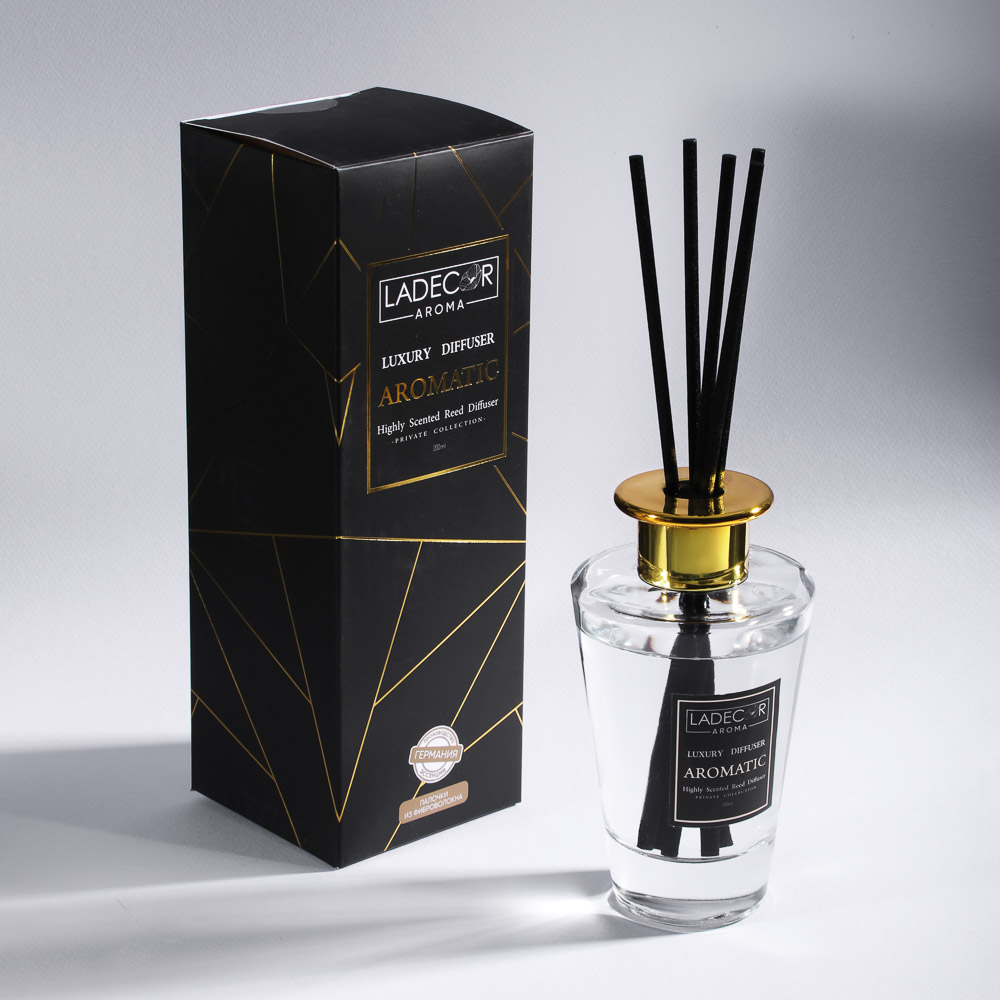 LADECOR Аромадиффузор, с палочками, 200мл, арт 1, арт.№ 412-078