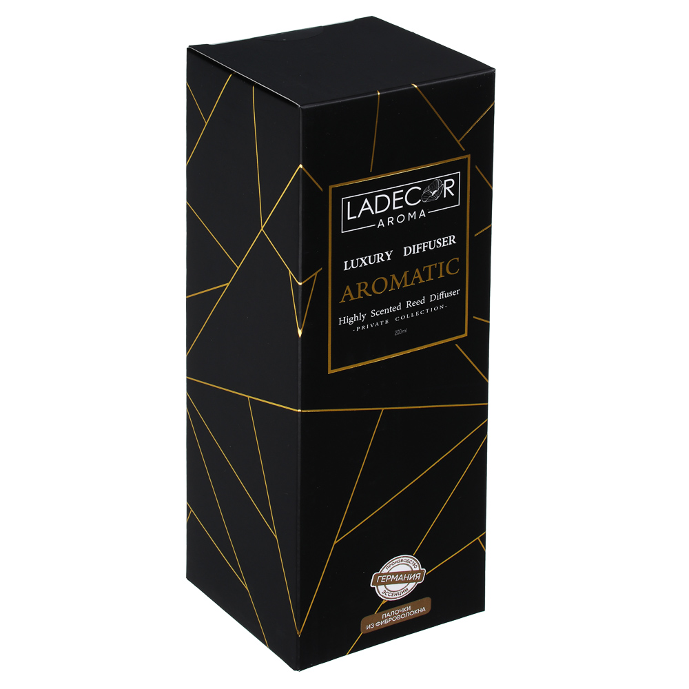 LADECOR Аромадиффузор, с палочками, 200мл, арт 1, арт.№ 412-078