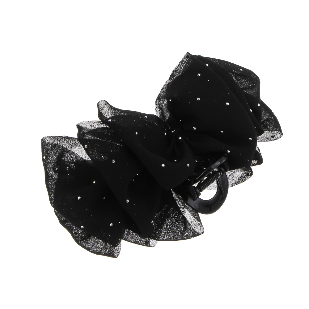 Краб-бант для волос, тм ЮНИLOOK, 13см, акрил, 2 цвета, #19, арт.№ 321-413