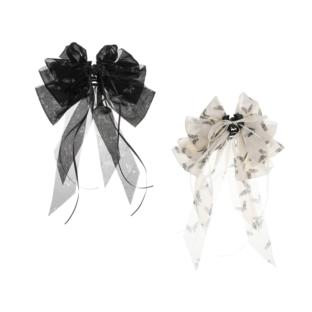 Краб-бант для волос, тм ЮНИLOOK, 4см, акрил, 2 цвета, #19, арт.№ 321-414