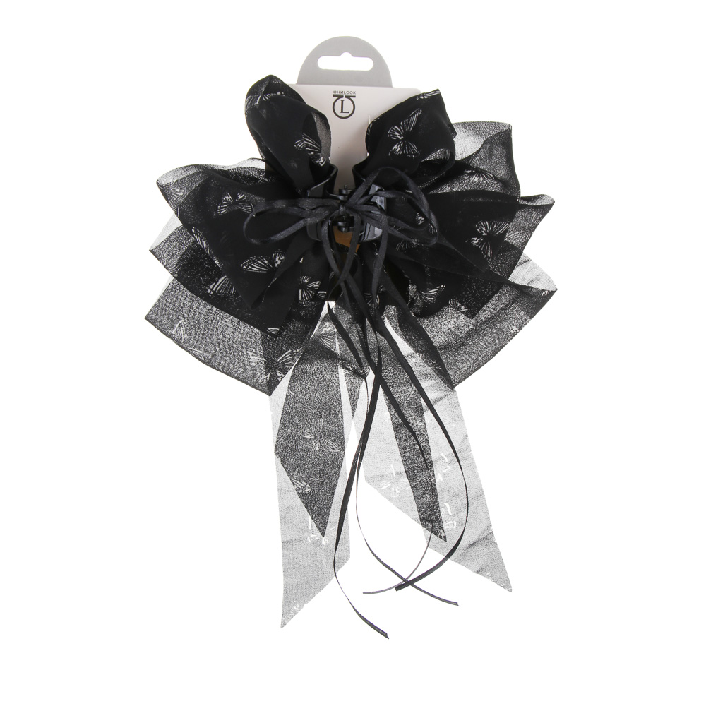 Краб-бант для волос, тм ЮНИLOOK, 4см, акрил, 2 цвета, #19, арт.№ 321-414