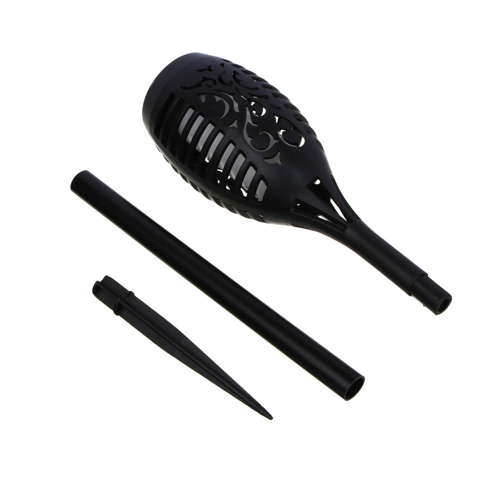 INBLOOM Фонарь садовый на солн.батарее, 50х7см, 12LED, пламя, 1x1.2V 2/3ААА 200mAh Ni-MH, PP, PS, арт.№ 475-320