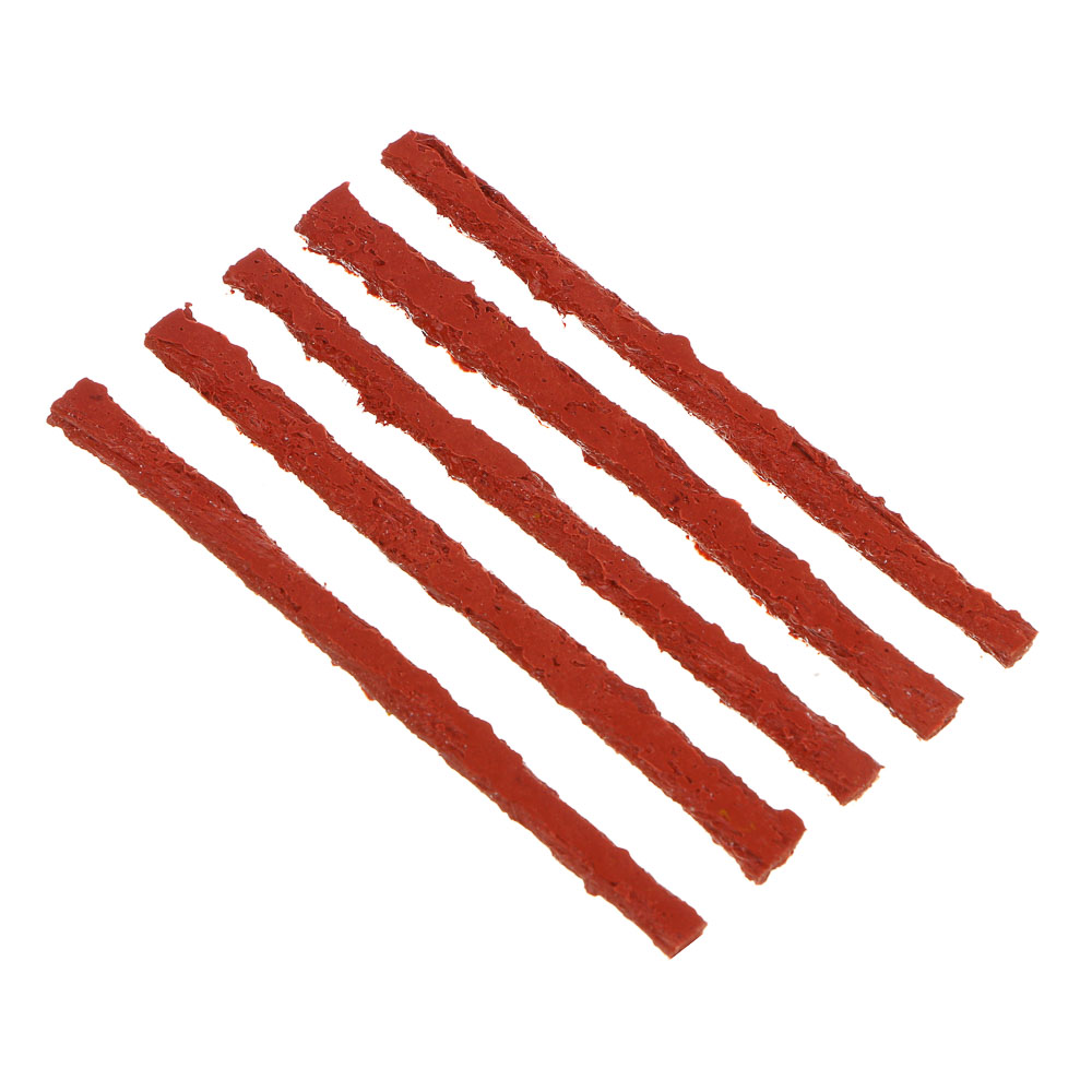 ЕРМАК Набор для ремонта бескамерных шин №2: клей, 5 жгутов, T-инструмент, арт.№ 777-004