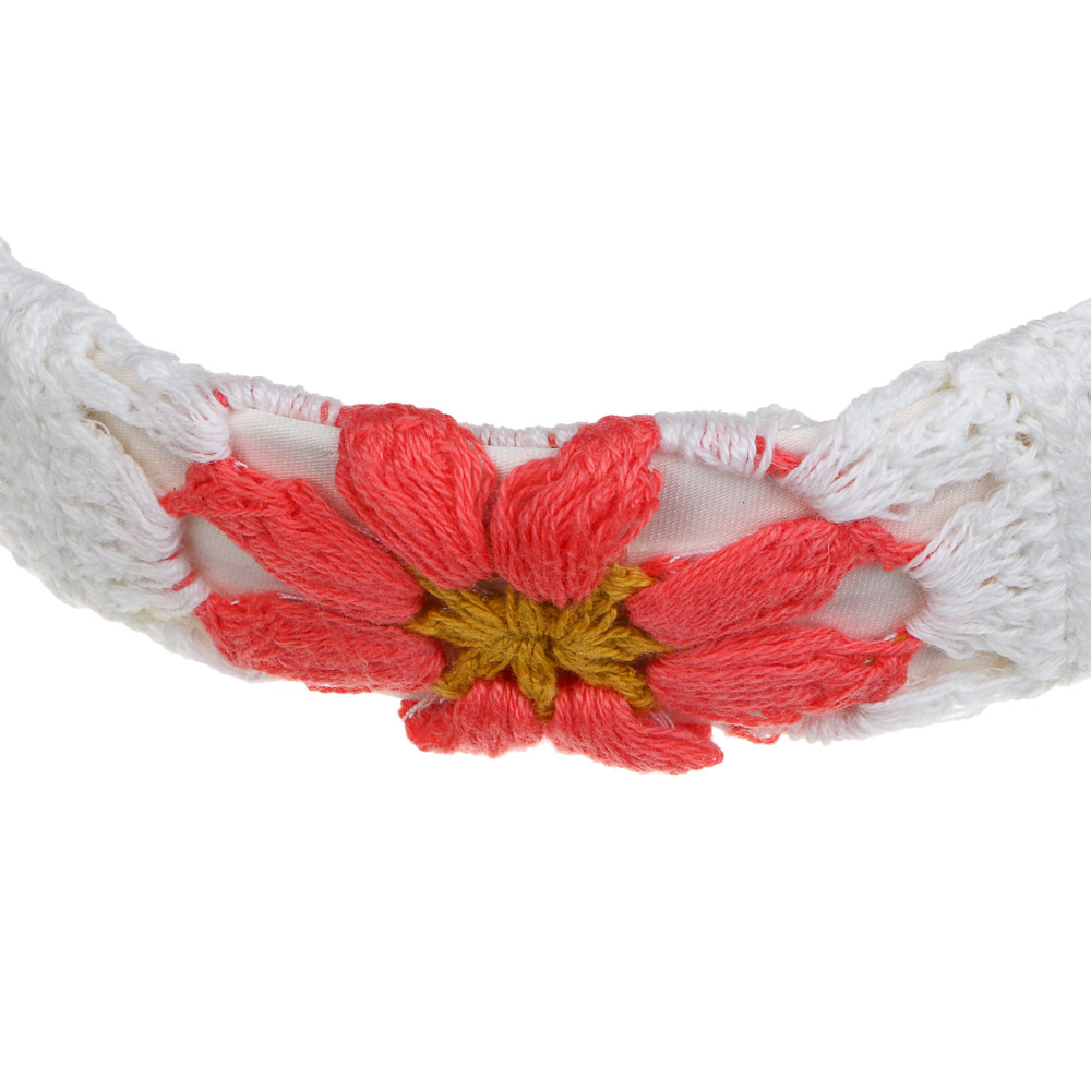 ЮНИLOOK Ободок для волос, 3,5см, полиэстер, пластик, 3 дизайна, арт.№ 323-282