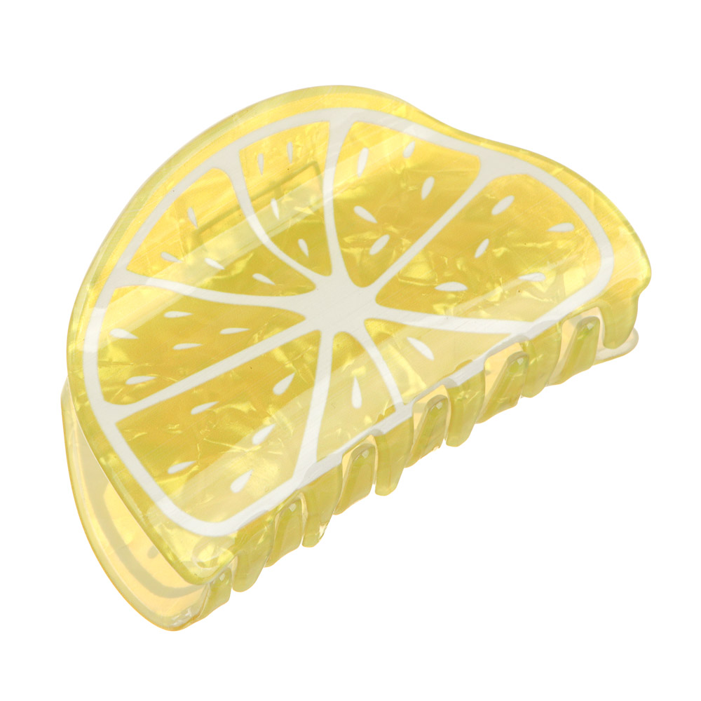 ЮНИLOOK Краб для волос, акрил, 8-9см, 4 дизайна, арт.№ 321-370