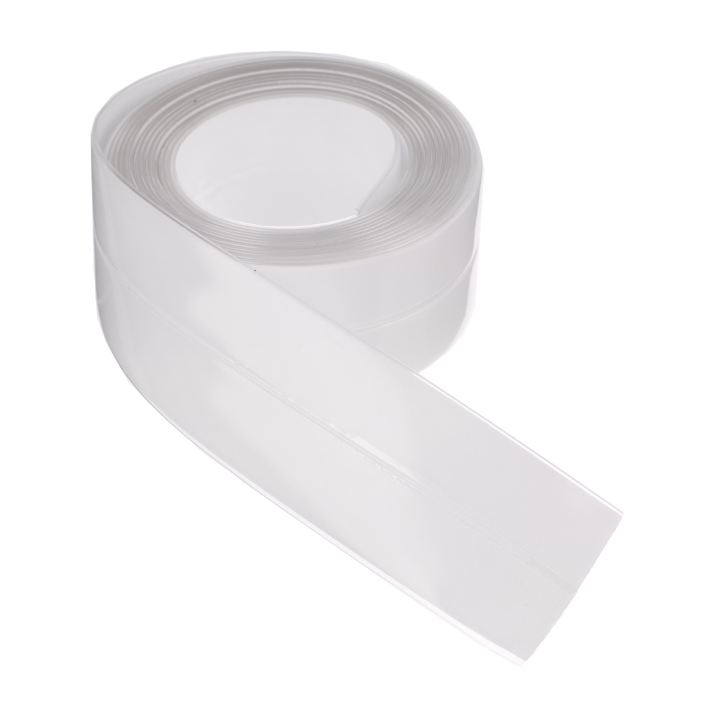 Лента бордюрная, самоклеящаяся, 3,8х320см, акриловая, прозрачный, арт.№ 565-160