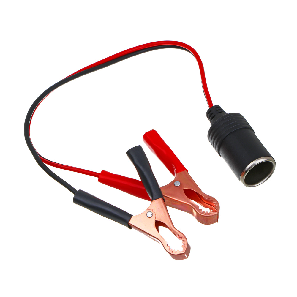 ЕРМАК Автомобильное гнездо для прикуривателя с крокодилами, 60Вт, 12В/5А 0.75 мм2, 30см, арт.№ 738-035