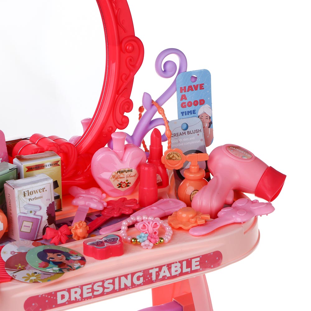 ИГРОЛЕНД Набор игровой "Профессии мини" стилист, PP, ABS, 28х7х45 см, 46 предм., арт.№ 294-221