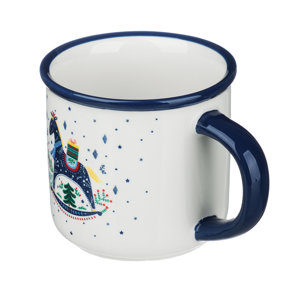 MILLIMI Нордик Кружка 400мл, керамика, арт.№ 820-728