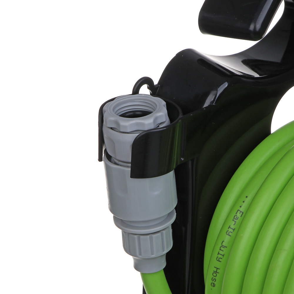 INBLOOM Набор для полива (шланг 8мм - 10м, пистолет 7 реж., катушка, коннектор 2шт) PP, PVC, арт.№ 168-039