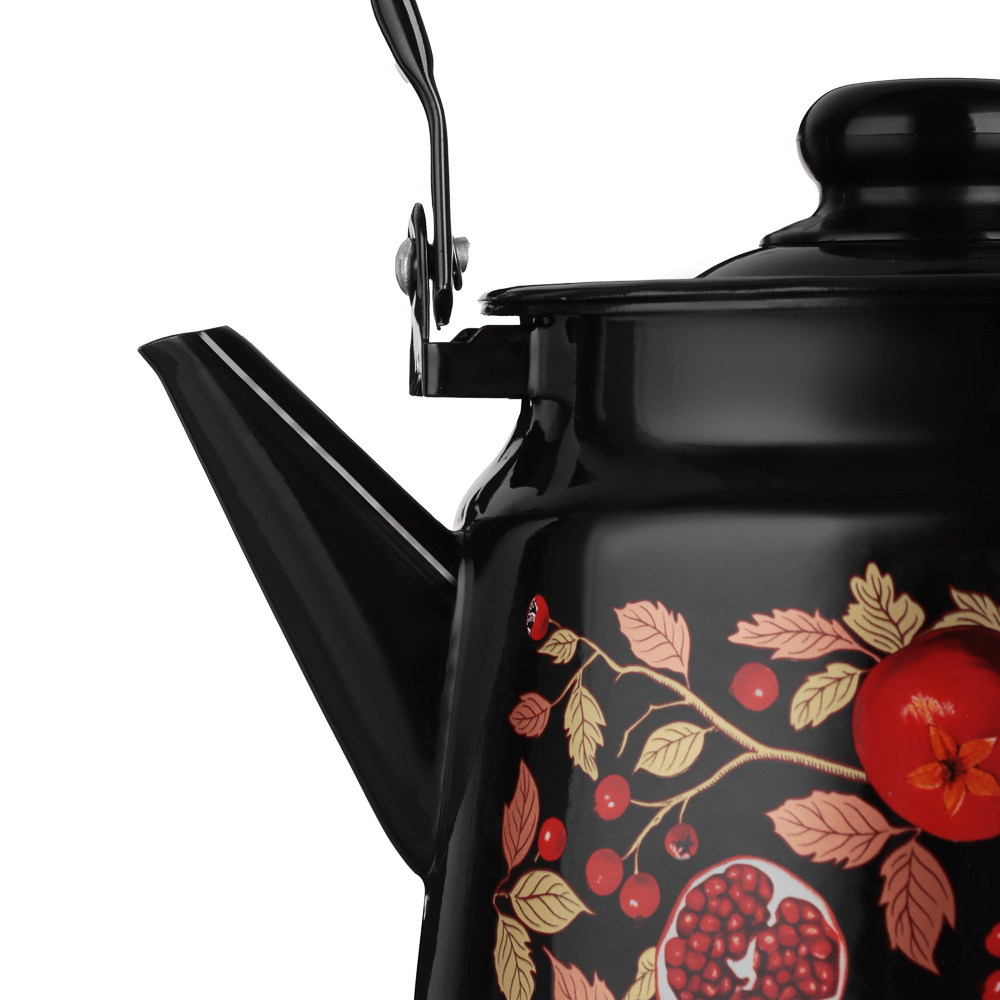 Гранат Чайник эмалированный, без свистка 3,5л, индукция, арт.№ 894-586