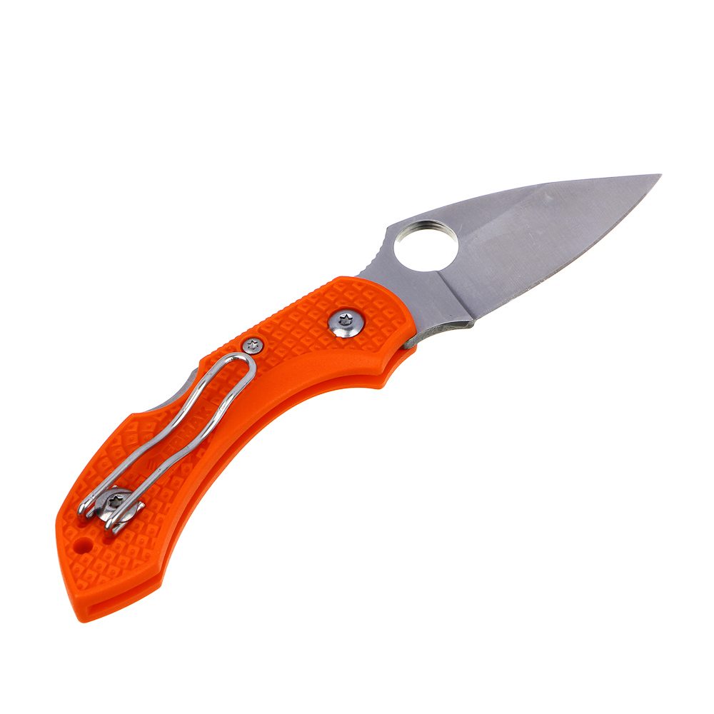 Нож туристический складной тм ЕРМАК, 14,2см, нерж. сталь, пластик, арт.№ 070-001