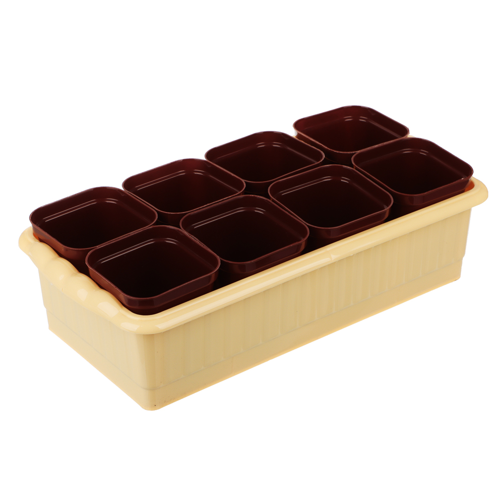 Рассадник "Дом и Дача" на 8 стаканчиков, арт.№ 105-005