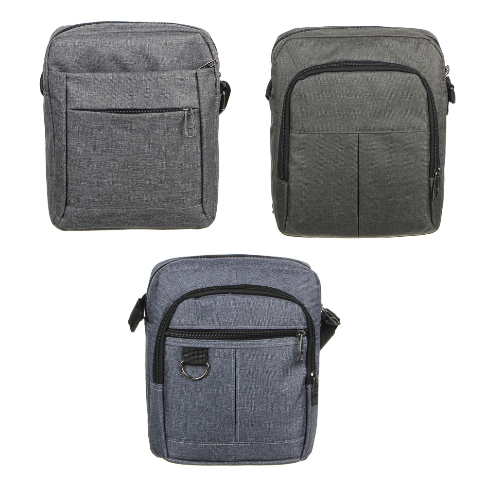 PAVO Сумка молодежная через плечо, полиэстер, пластик, 23х19см, 3 дизайна, арт.№ 337-089