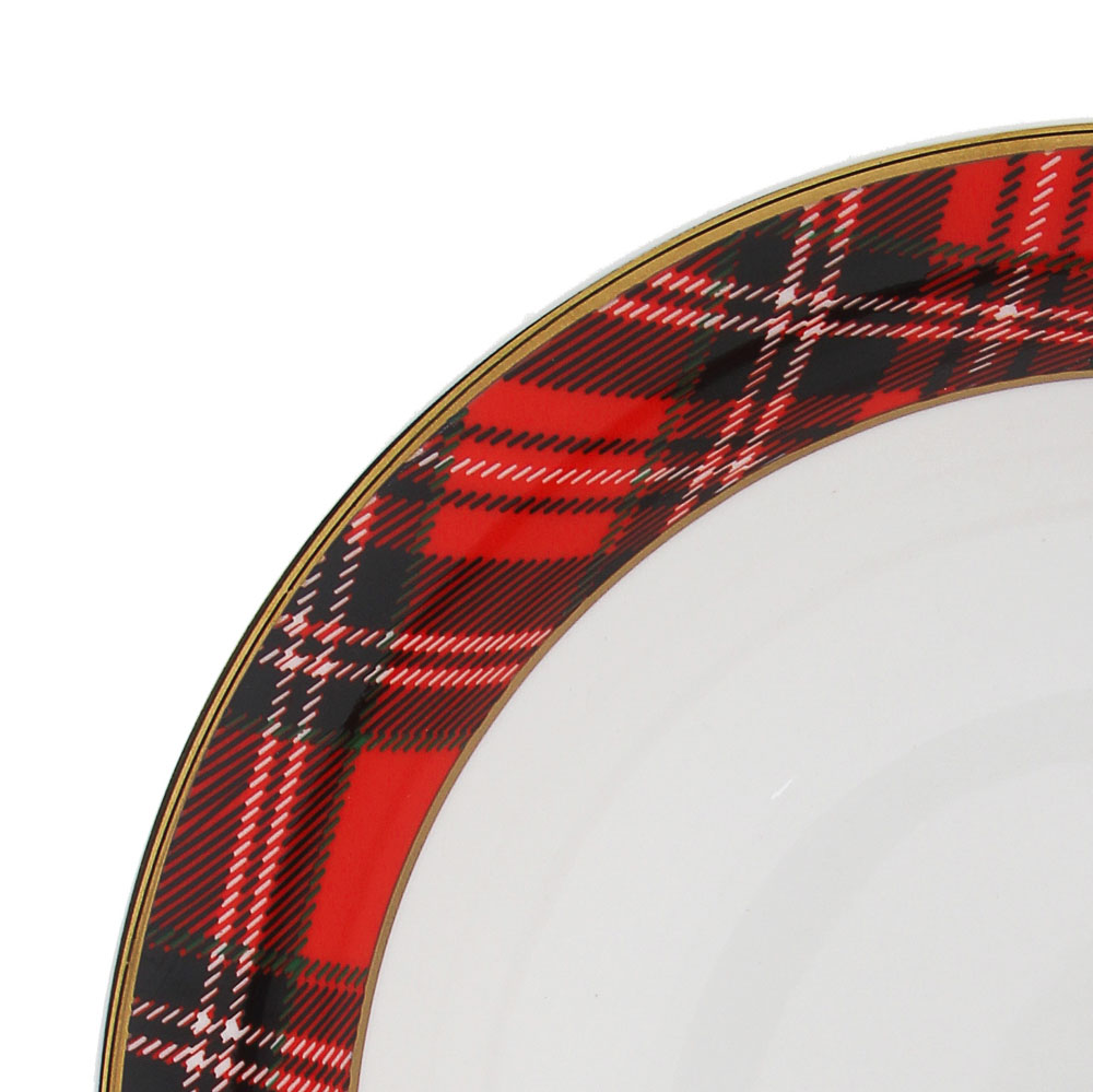 MILLIMI Шотландка Набор салатников 17,5см, 2шт, костяной фарфор, арт.№ 820-163