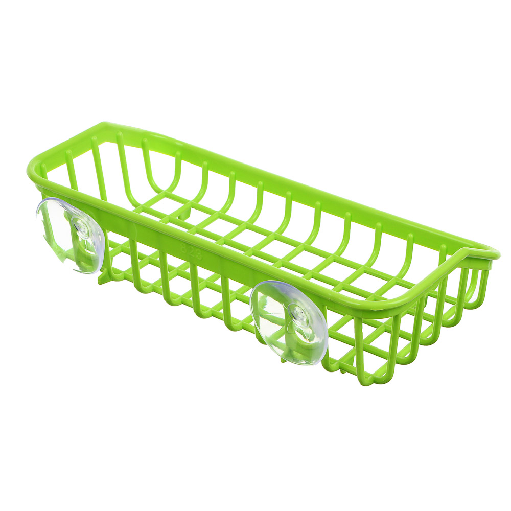 VETTA Держатель для губок, на присосках, пластик, 5x11x21см, 3 цвета, арт.№ 441-218