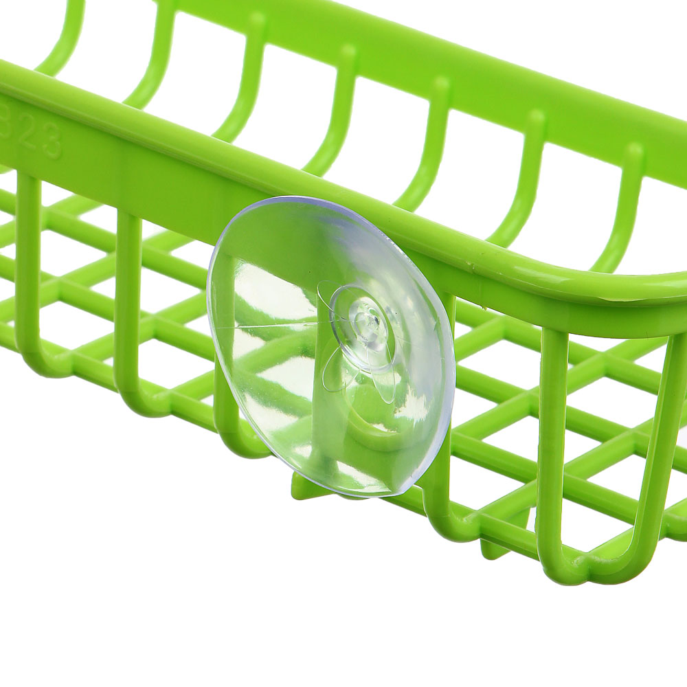 VETTA Держатель для губок, на присосках, пластик, 5x11x21см, 3 цвета, арт.№ 441-218