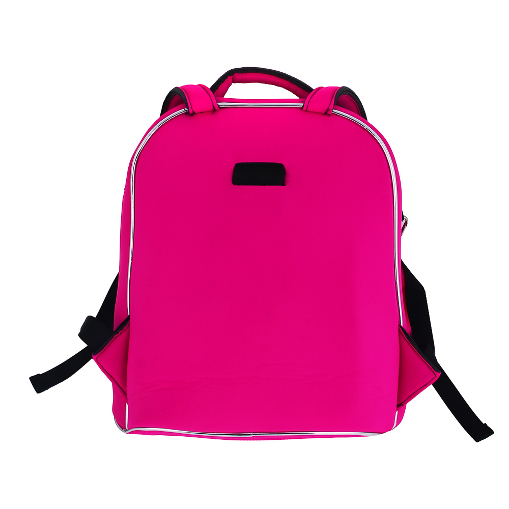 СЧАСТЛИВЫЙ МИШКА Рюкзак мини 26,5х23х15см, 1 отд., каркас из ЭВА, ручка, кошелек внутри, ПЭ, брелок, арт.№ 254-652