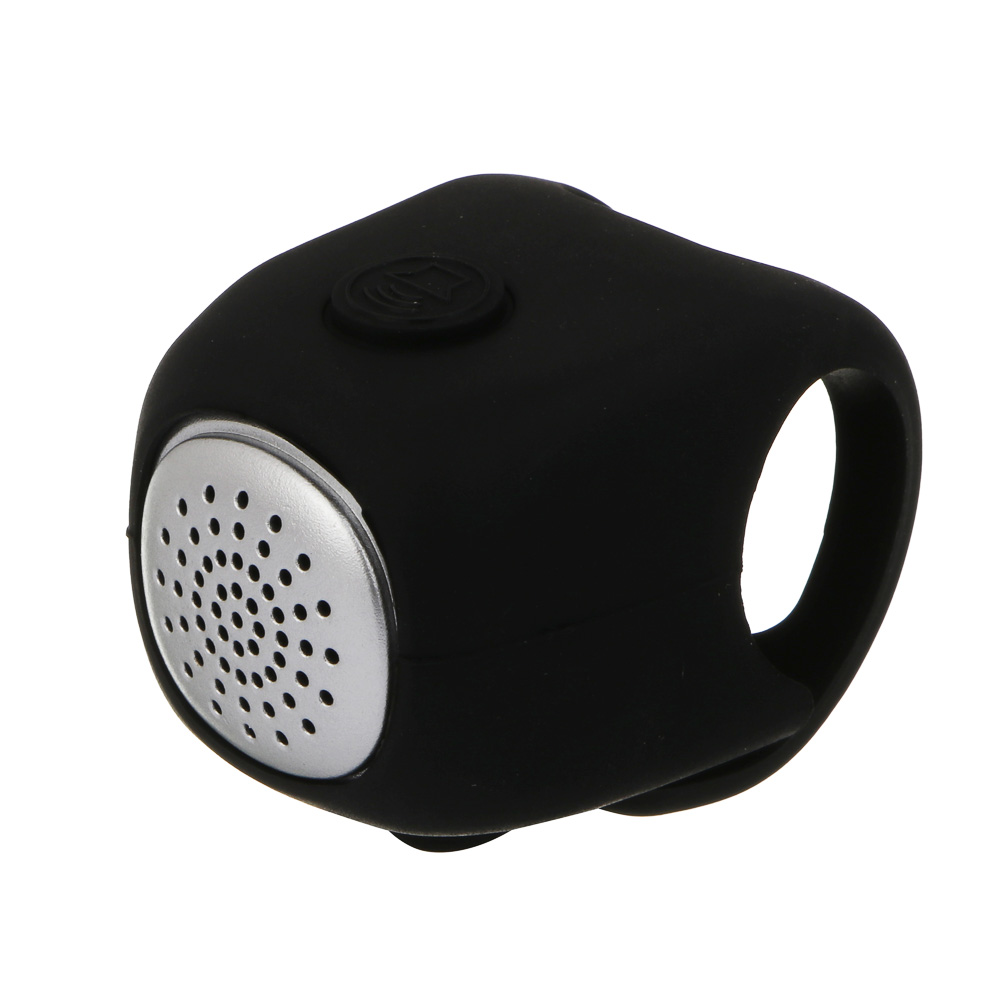 Звонок велосипедный электронный, тм BY SPORT, 3 сигнала, 2xCR2032, черный, арт.№ 195-157