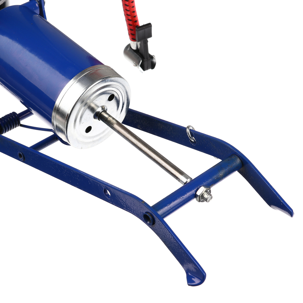 SILAPRO Насос ножной с манометром, металл, 23x7см, арт.№ 108-006