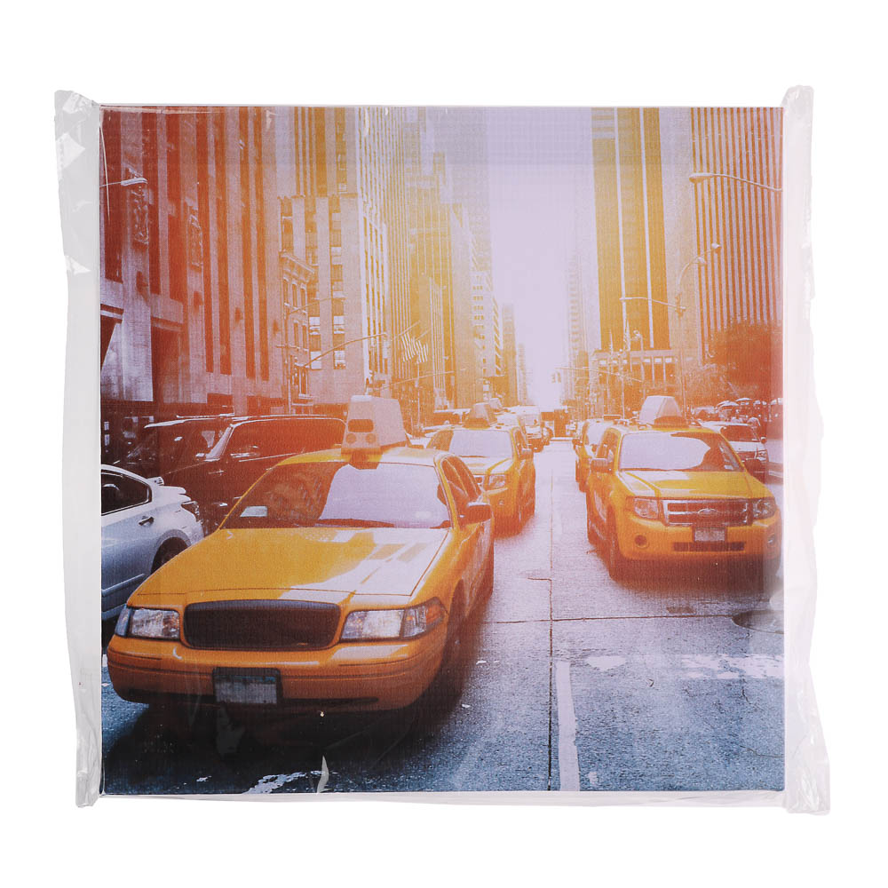 Картина "Такси", 30х30 см, арт.№ 597-299