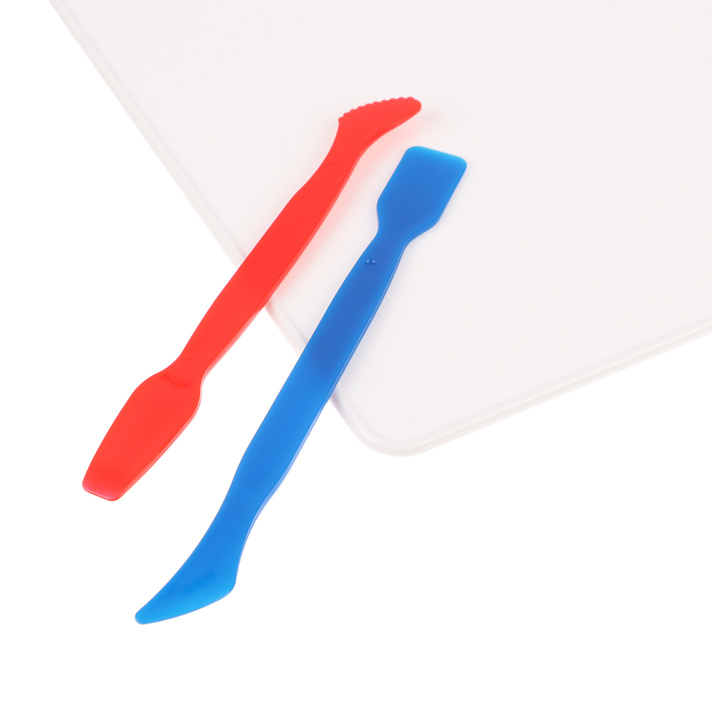 Набор для лепки, 3 предмета: доска А4 белая с бортиком, 2 стека, в пакете, арт.№ 239-099