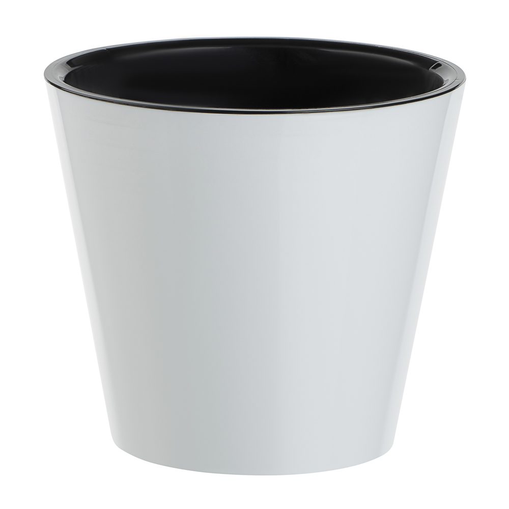 Горшок для цветов "Rosemary" D160мм, 1,6л с дренажной вставкой, микс цветов, арт.№ 164-426