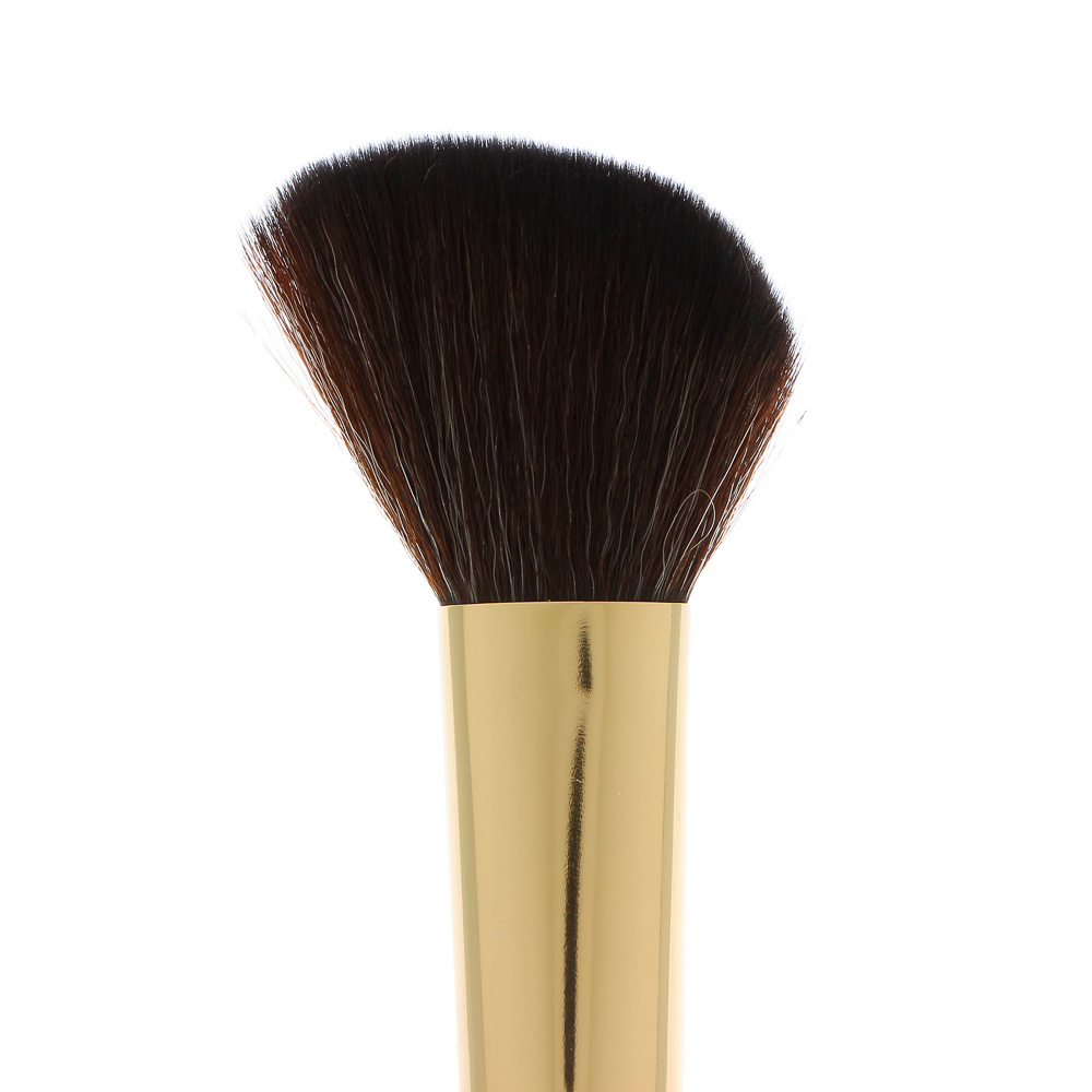 ЮНИLOOK Кисть для хайлайтера, акрил, металл, ворс нейлон, 17,6см, 3 цвета, арт.№ 357-244