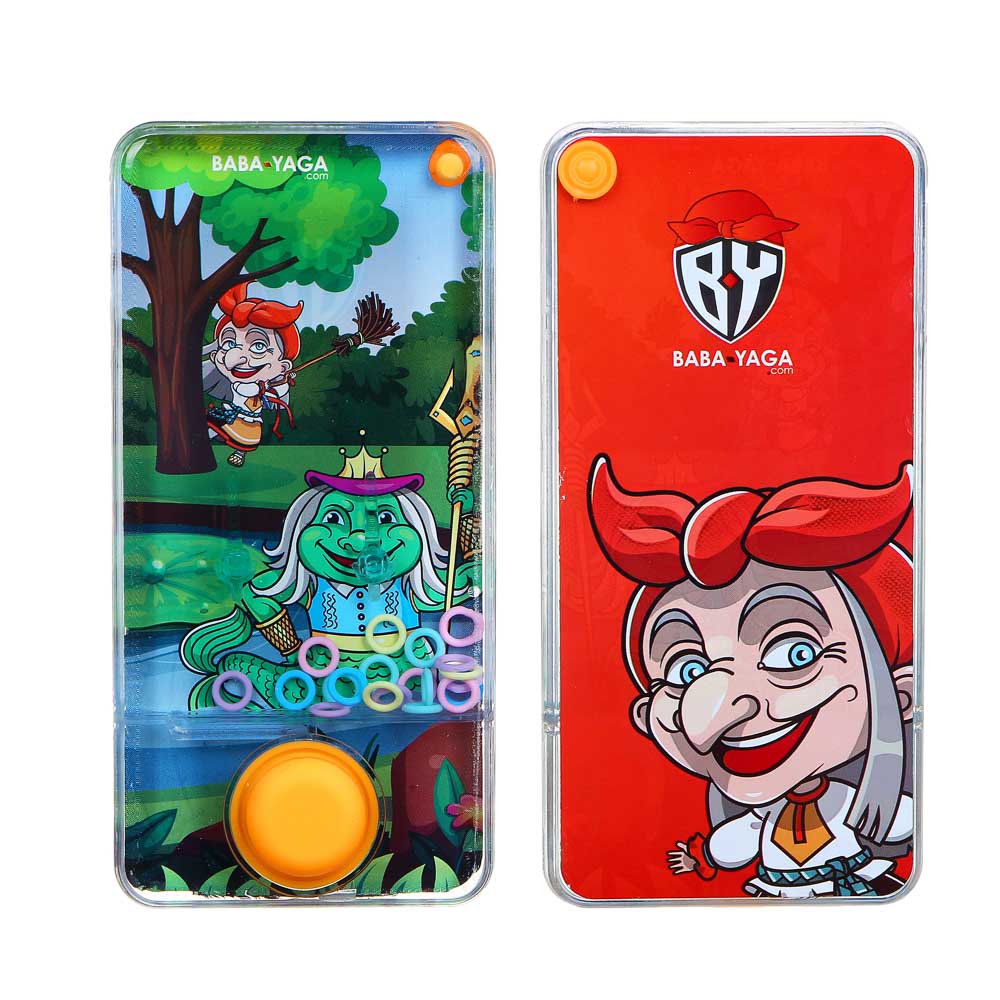 BY Ёлки Пинбол водный в виде смартфона, пластик, 13,5х6,5см, 3 дизайна, арт.№ 295-199